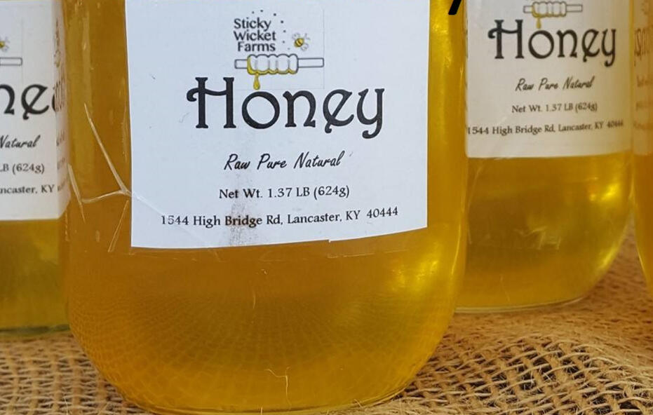 Raw Unfiltered Honey ~ $16.50/pint