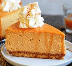 Pumpkin Cheesecake $5/slice.